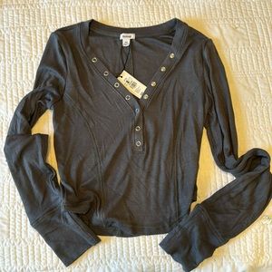NWT Garage button down top